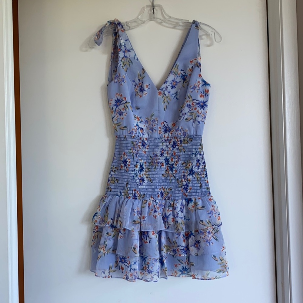 Blue Summer Mini Dress